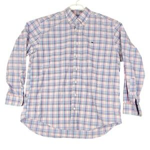 Vineyard Vines‎ Whale Shirt Mens L Button Down Long Sleeve Plaid